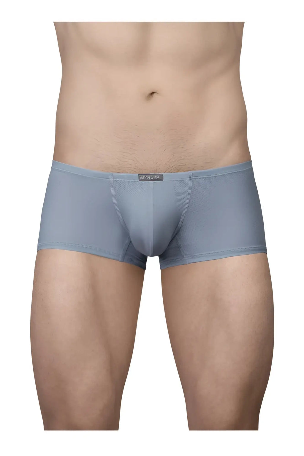 Ergowear ew1807 x4d se trunks men’s brief in stone blue with a sleek smooth form fitting design and subtle texture