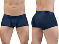 Navy blue ergonomic briefs with a textured waistband featuring subtle ergoWear branding in dark blue color