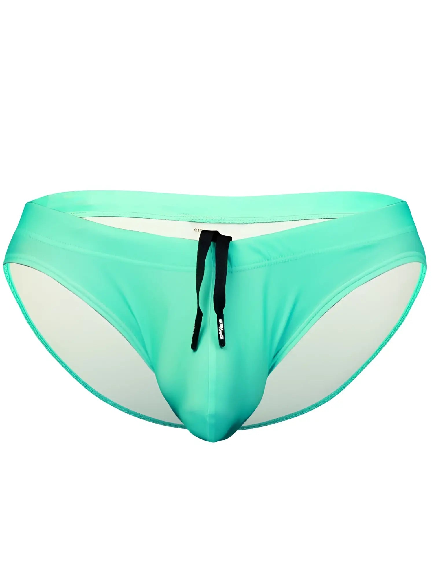 Aqua mint green ErgoWear EW1837 X4D SW swim bikini with black drawstring and white inner lining for swimming