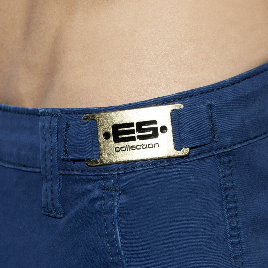 ES Collection Short Cargo Liso - Azul Marino