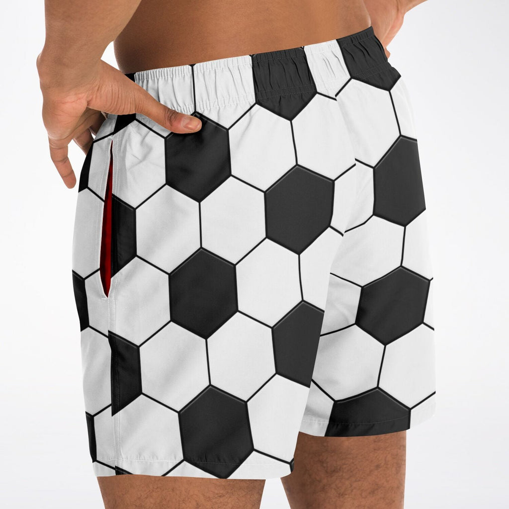 Maris Equi Soccer Ball Men's Swim Shorts