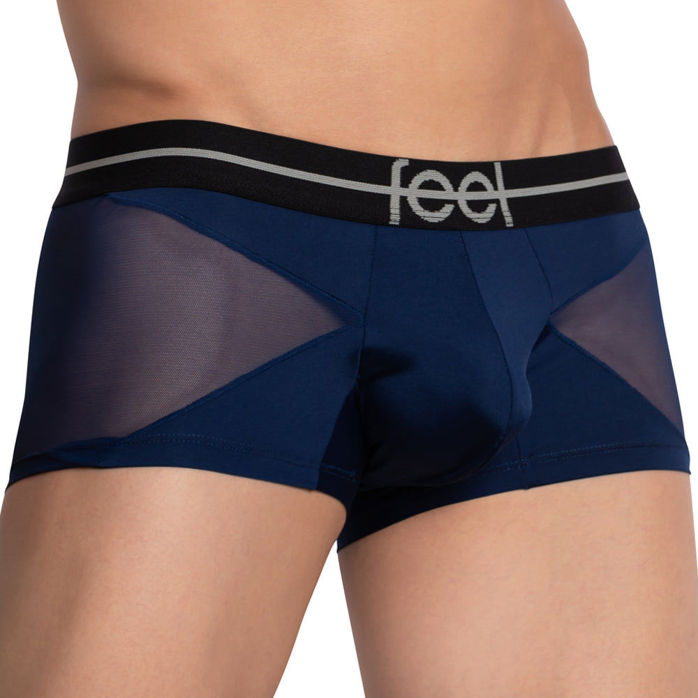 Feel FEG028 Glänzende Sport-Boxershorts