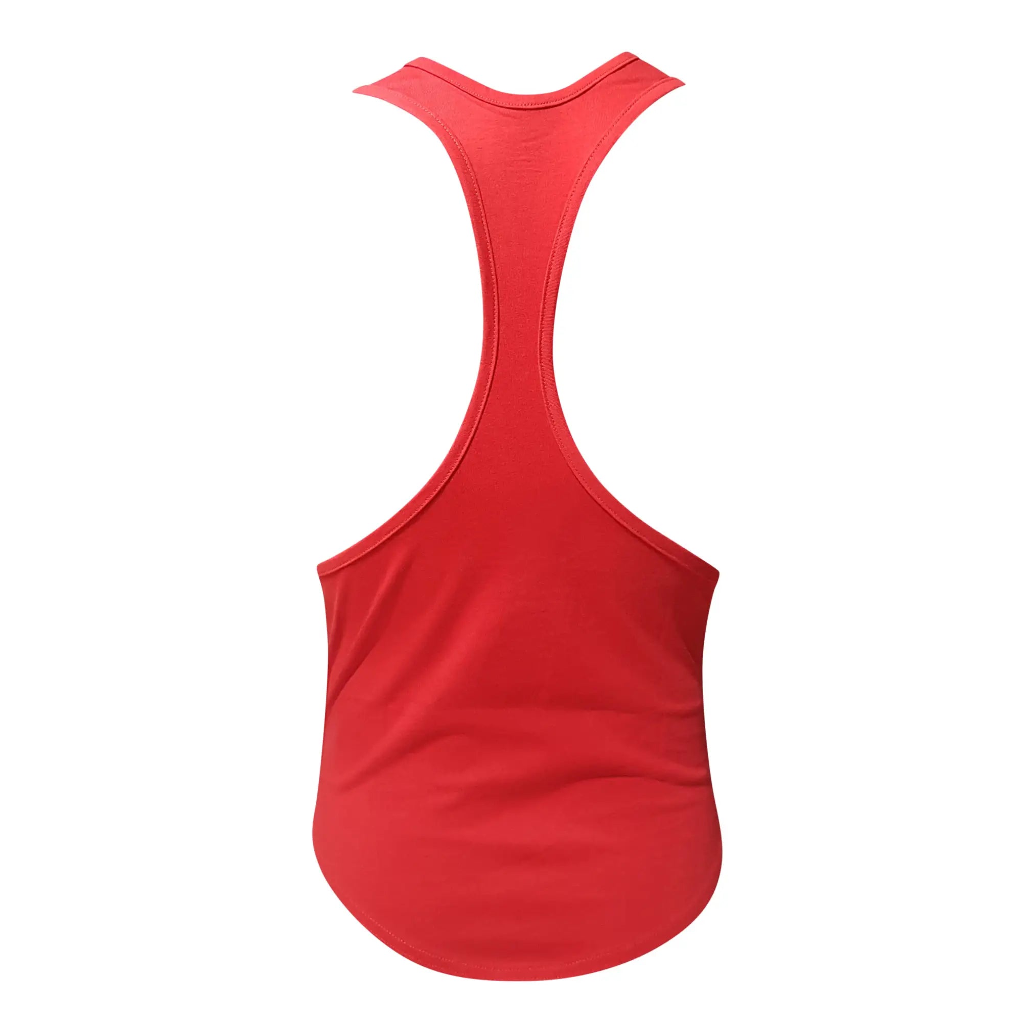 Red fizx tank top racerback made of smooth stretchy fabric ideal for activewear and casual use