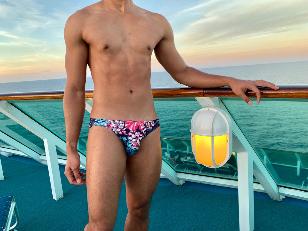 Maris Equi Florale Herren-Badehose