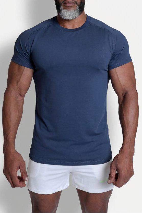 Jed North Premium Trainings-T-Shirt – Navy
