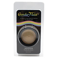 Gender fluid squeezer tension ring black in clear plastic package with rainbow branding for versatile wear