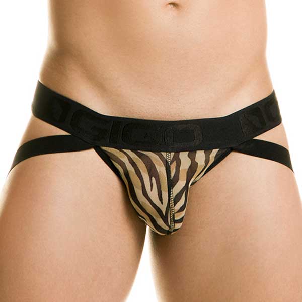 Gigo TIGER Jock Strap Underwear BH58 Size M