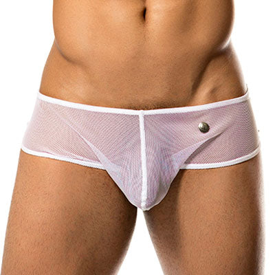 Calzoncillos tipo bóxer Gigo FIRE WHITE G02187 Talla L