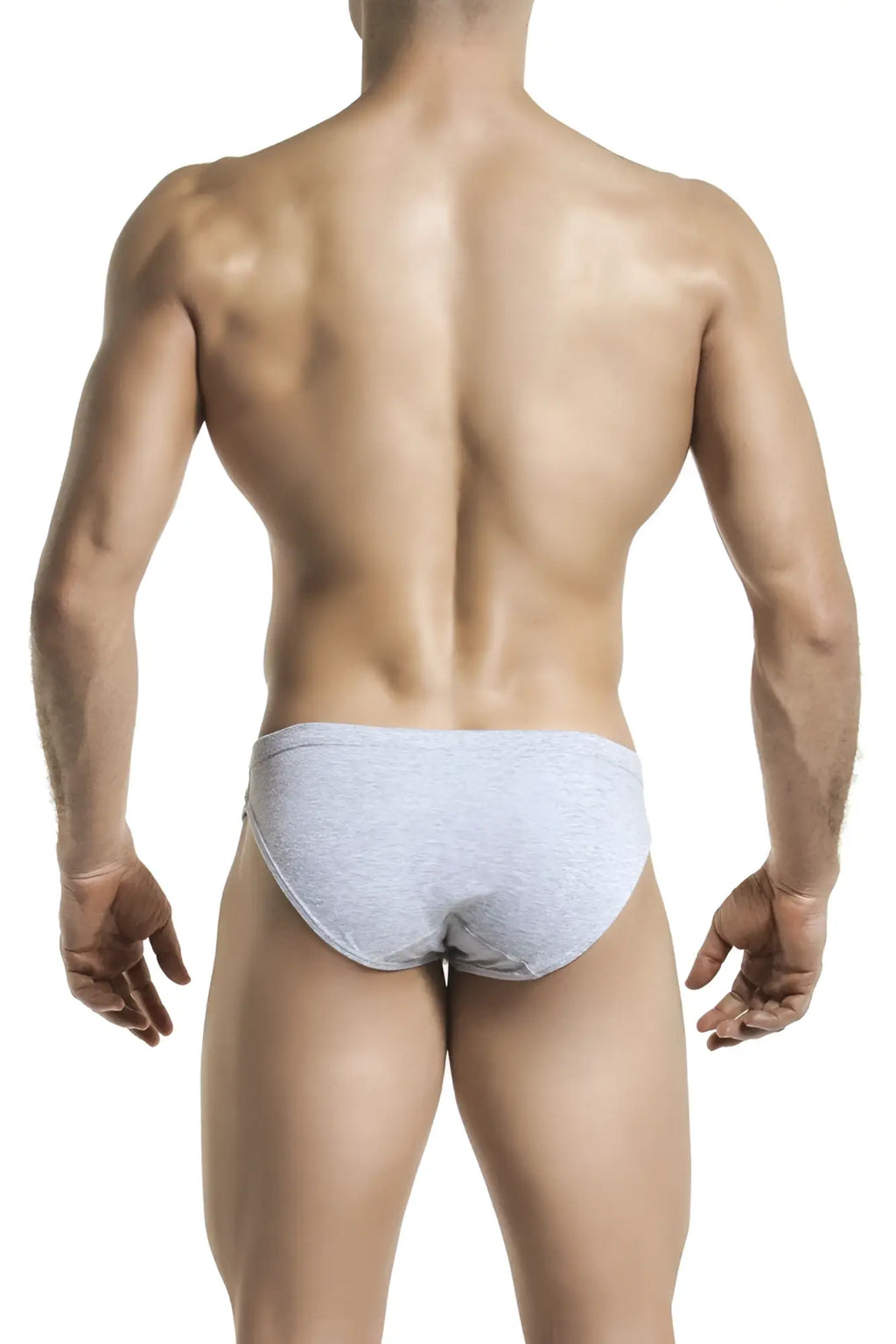 Gigo mister grey gray heathered briefs size M designed for comfortable everyday underwear wear