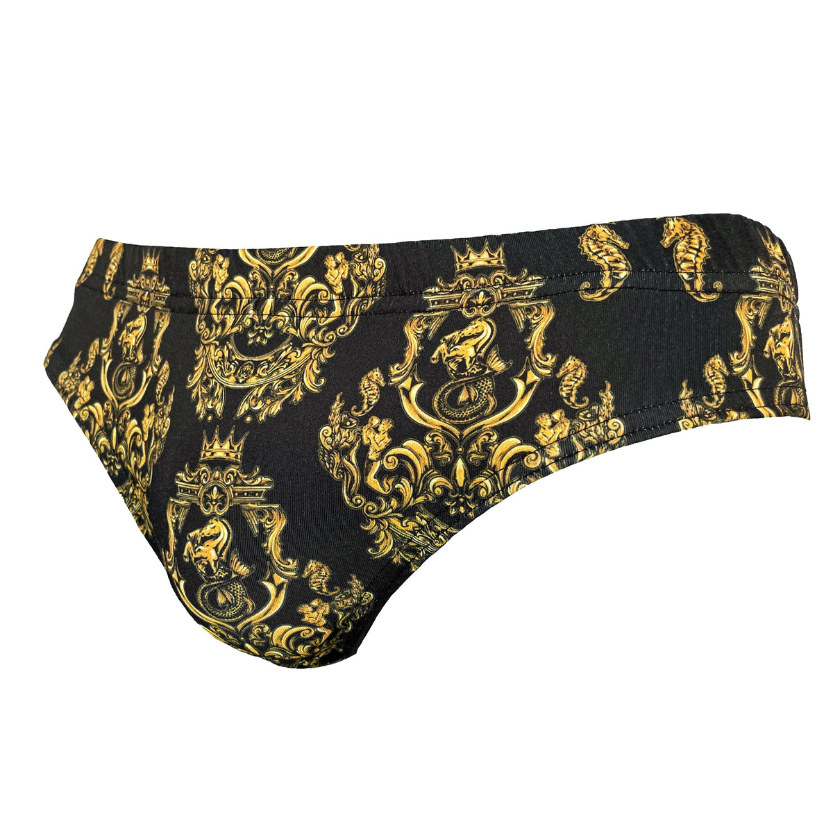 Maris Equi Gold Baroque Men's Swim Briefs