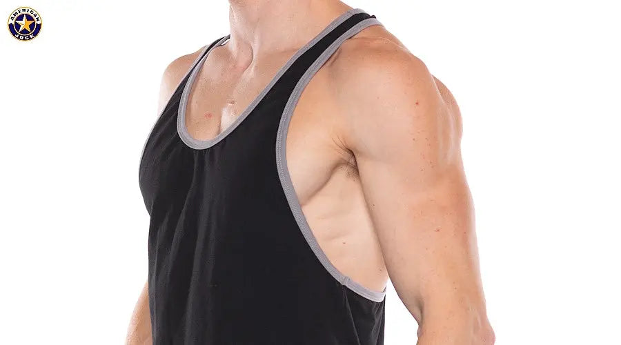 AMERICAN JOCK 8887 Men's Apex Grind Tank Onyx