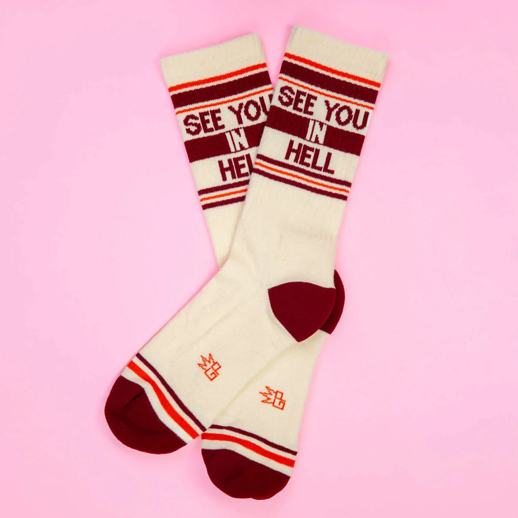 Wir sehen uns in der Hölle Crew Socken