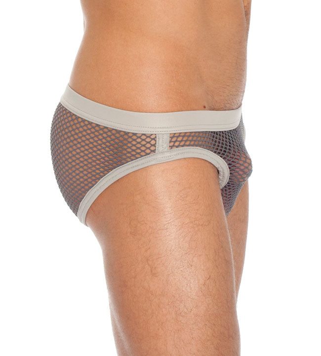 Calzoncillos tipo slip Gregg Homme BEYOND DOUBT en color peltre 110203 talla XL