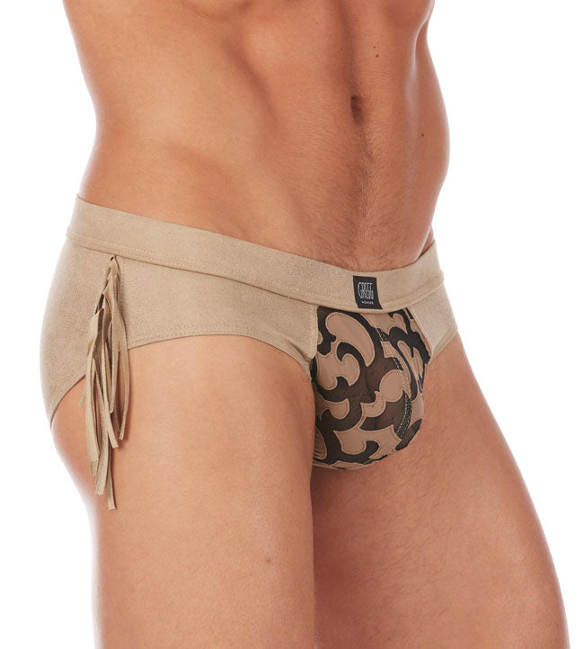 Gregg Homme COWBOY Brief Underwear Sand 112403 Size L