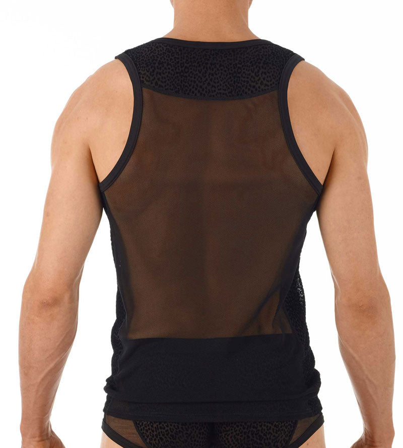 Camiseta sin mangas Gregg Homme TRYST negra 130102 talla S