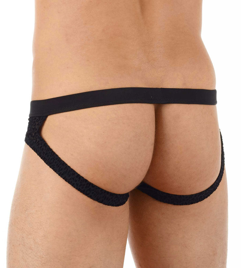 Ropa interior tipo suspensorio Gregg Homme TRYST, color negro, talla S 130134