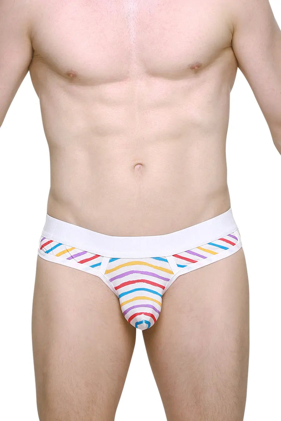 PetitQ Men's G-string Chill Candy Stripes