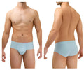 Light blue hawai 42141 microfiber briefs with smooth seamless design for comfortable everyday wear