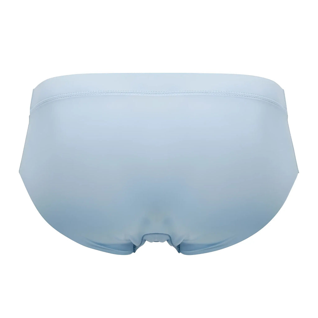 Light blue hawaï 42141 microfiber briefs for men with smooth texture and simple elastic waistband