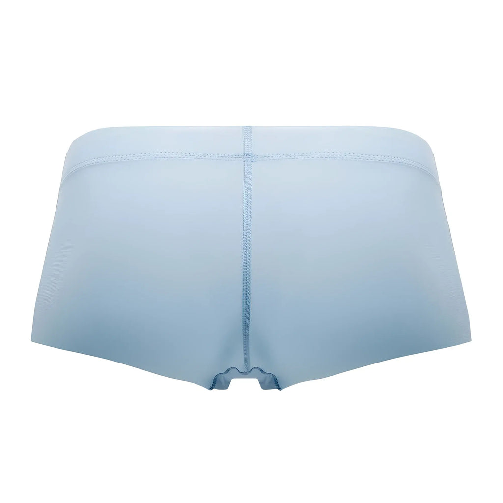 Light blue hawaï 42142 microfiber seamless briefs with subtle texture and central seam front view