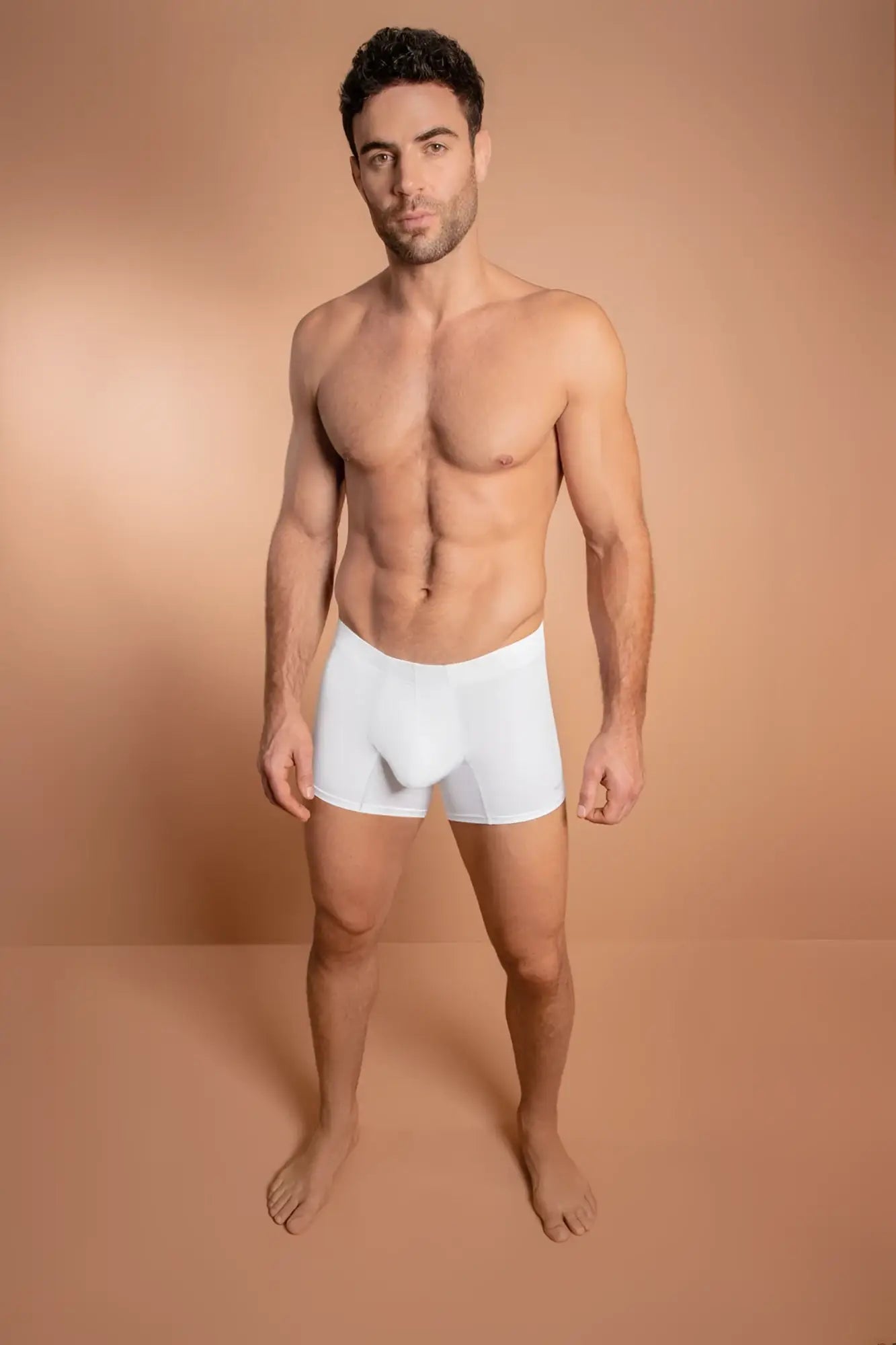 White microfiber briefs hawai 42222 with smooth form-fitting design in white color for comfortable wear