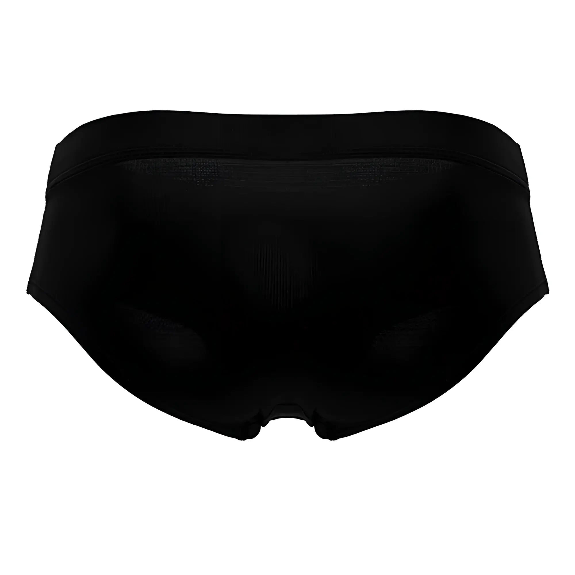 Black seamless HAWAI 42241 microfiber briefs with smooth stretchy fabric and comfortable waistband in black color