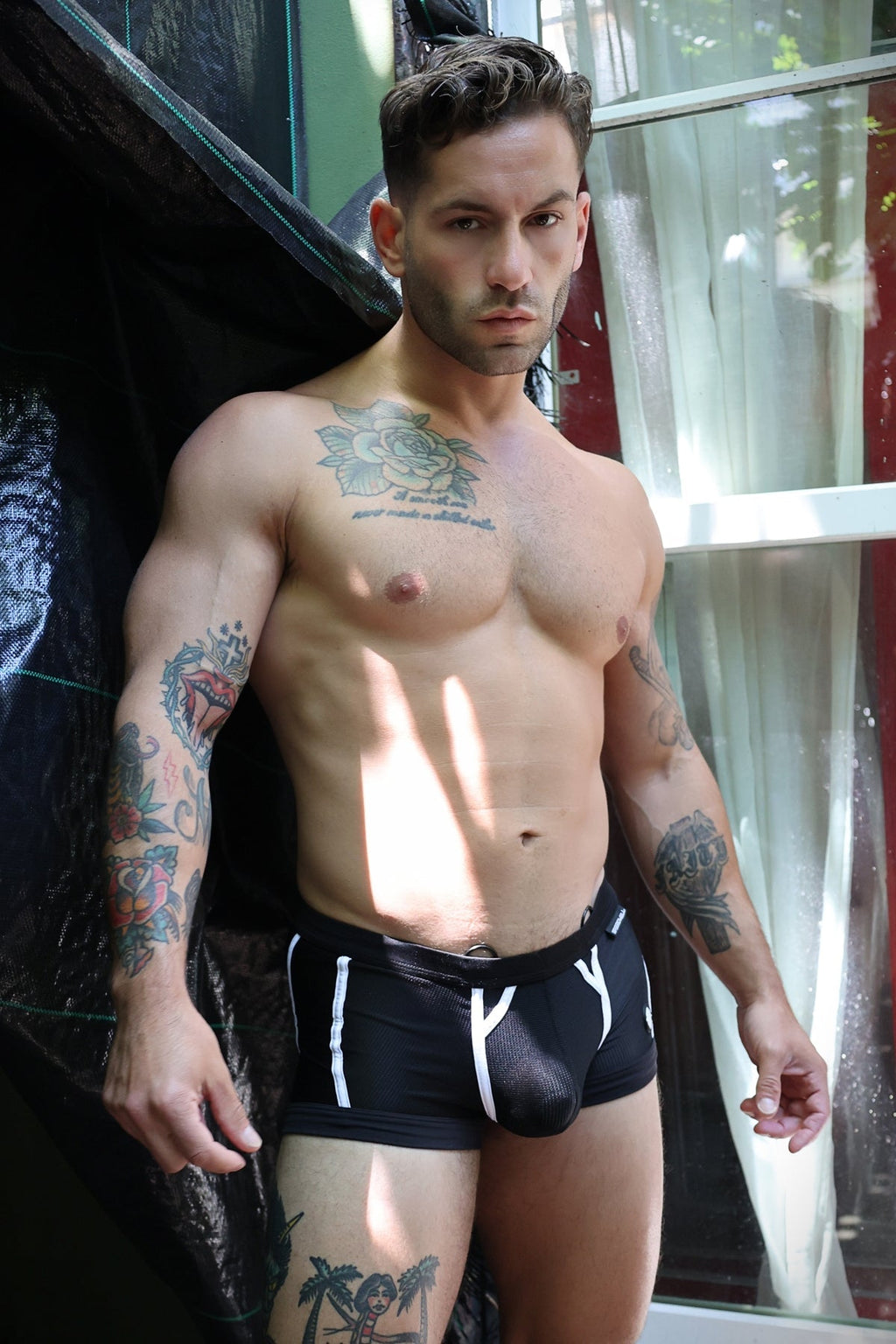 Bañador tipo trunk Heatwave para hombres gais de Breedwell