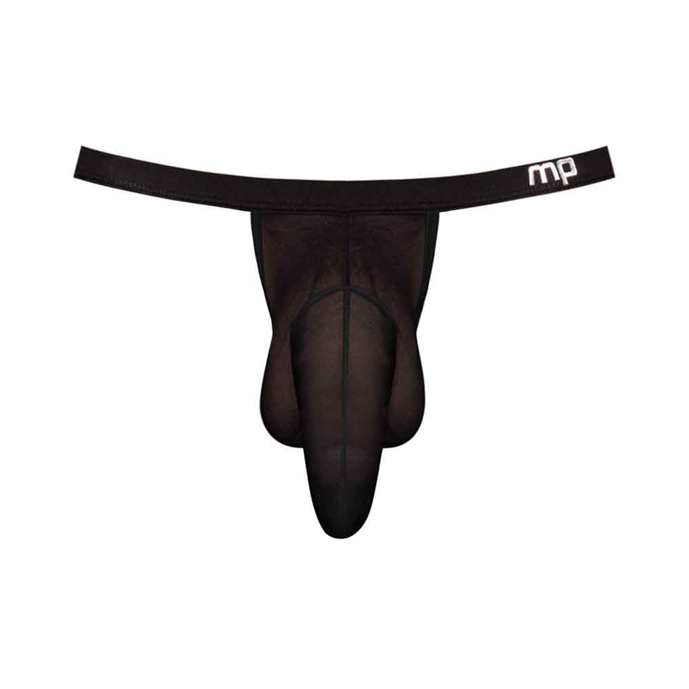 Manguera de potencia masculina Jock negro Sm