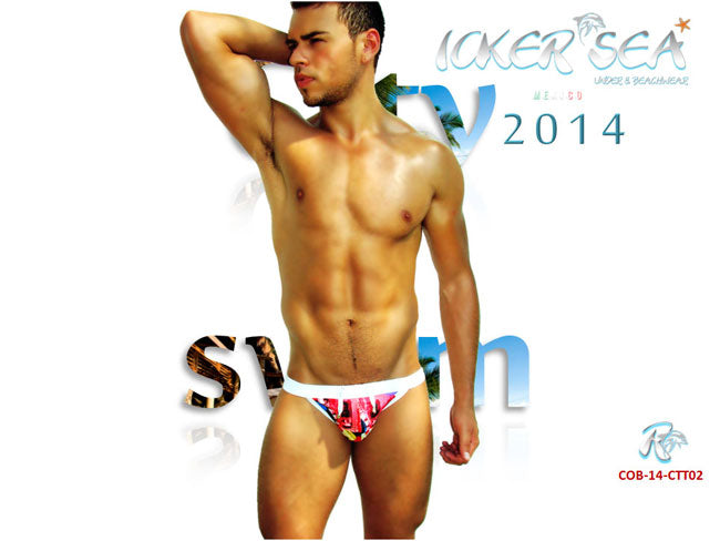 Icker Sea City Microslip Bikini Swimwear COB-14-CTT02