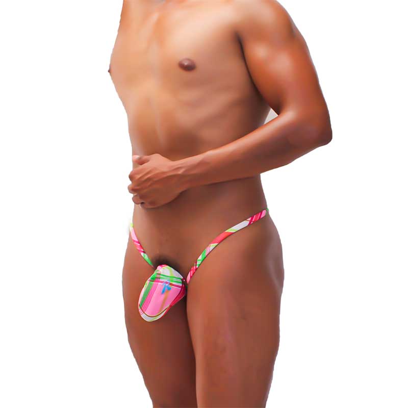Icker Sea Pastel Cup Micro Y Back G String Swimwear COB-22-09