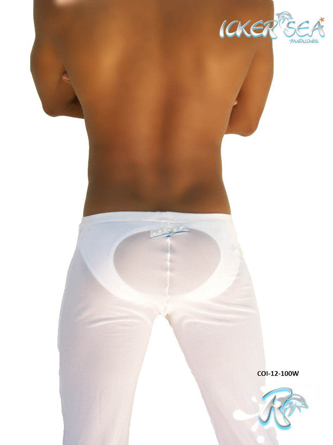 Icker Sea Mesh Beach Pants White COI-12-100W