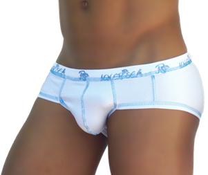 Icker Sea Stud Brief Underwear White/Blue COI-13-11