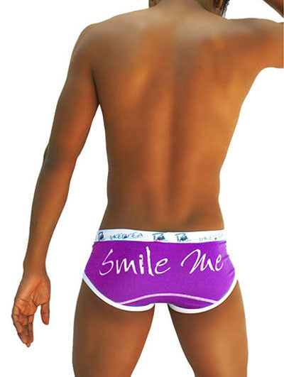 Calzoncillos tipo bóxer Icker Sea Smile Me, color morado COI-13-14