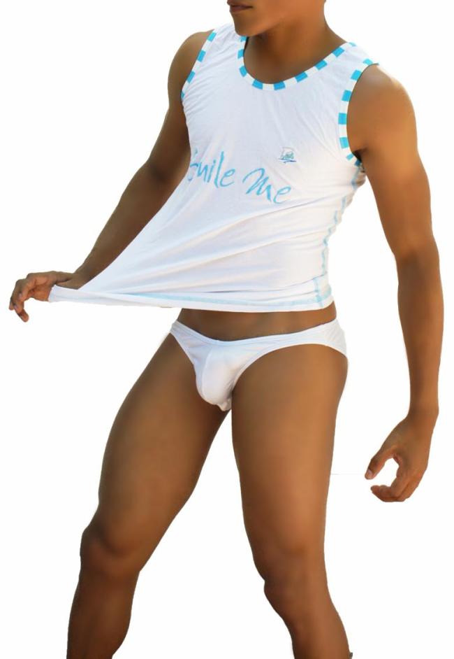 Icker Sea Smile Me Slip Bikini Underwear Blanco COI-13-16