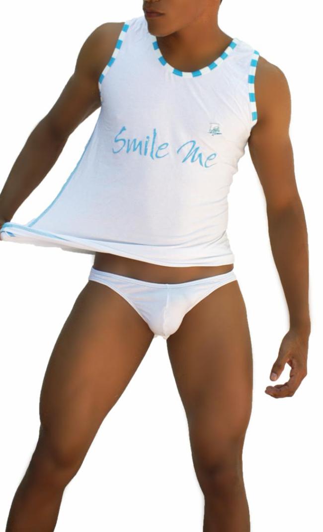 Icker Sea Smile Me Slip Bikini Underwear Blanco COI-13-16