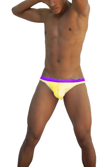 Icker Sea Stud Slip Bikini Underwear Mango/Purple COI-16-33MM