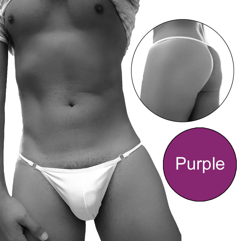 Icker Sea Free Access Mini Suspensor Ring Pouch Underwear Purple COI-20-02