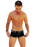 Black men’s boxer briefs with white r and jockey branding on waistband in icker sea logo trim style