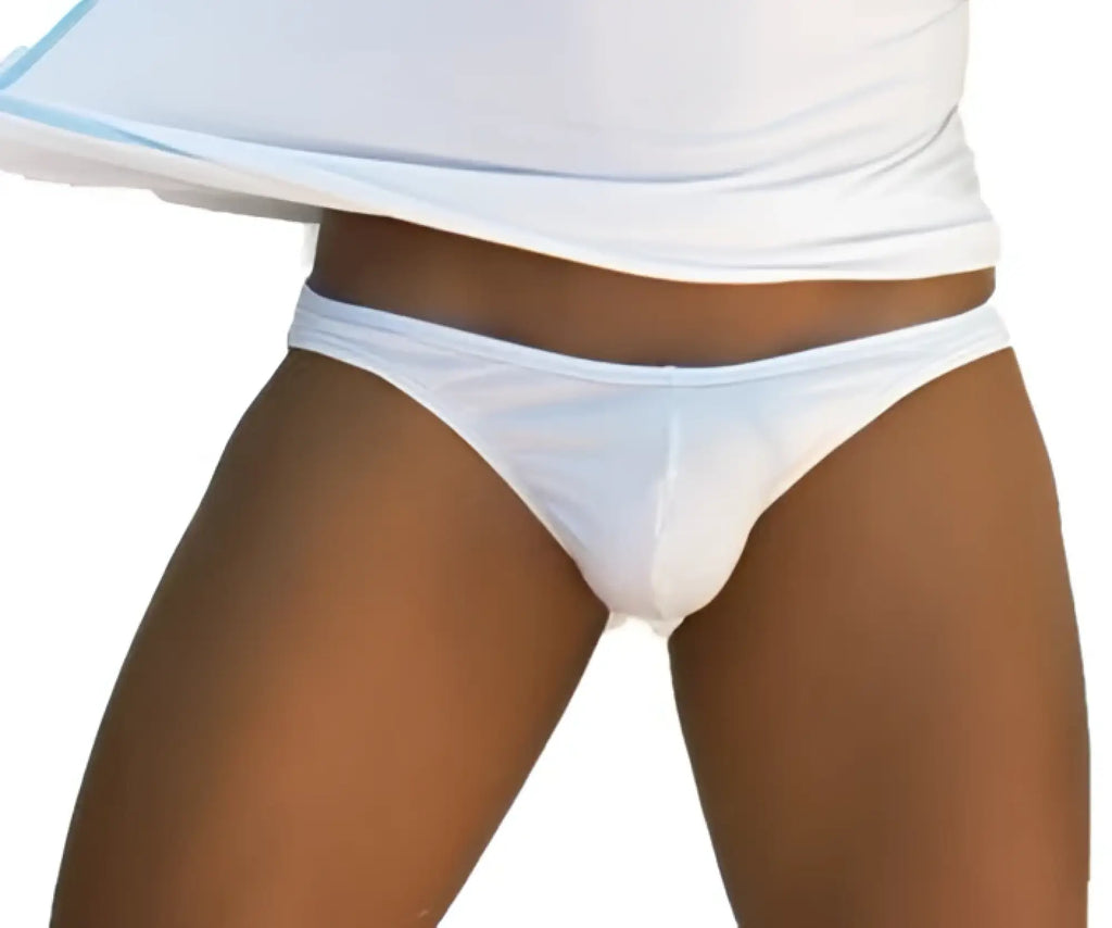 Icker Sea smile Me Slip bikini underwear white cotton briefs with smooth form-fitting design