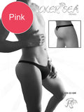 Icker Sea solid mini thong pink men’s underwear made from soft stretch fabric for comfortable wear