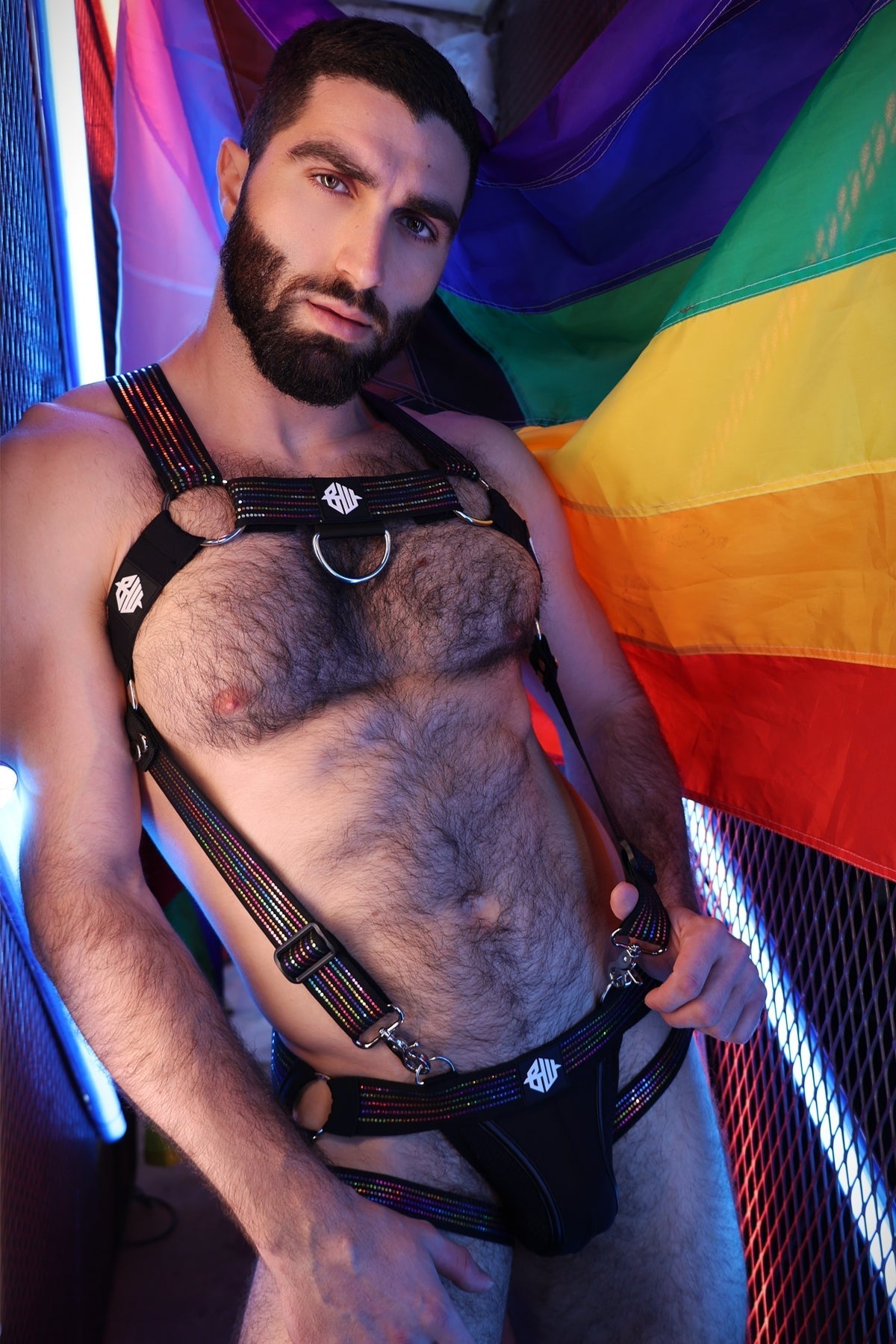 Breedwell Gay Men's Icon Pride Body Harness