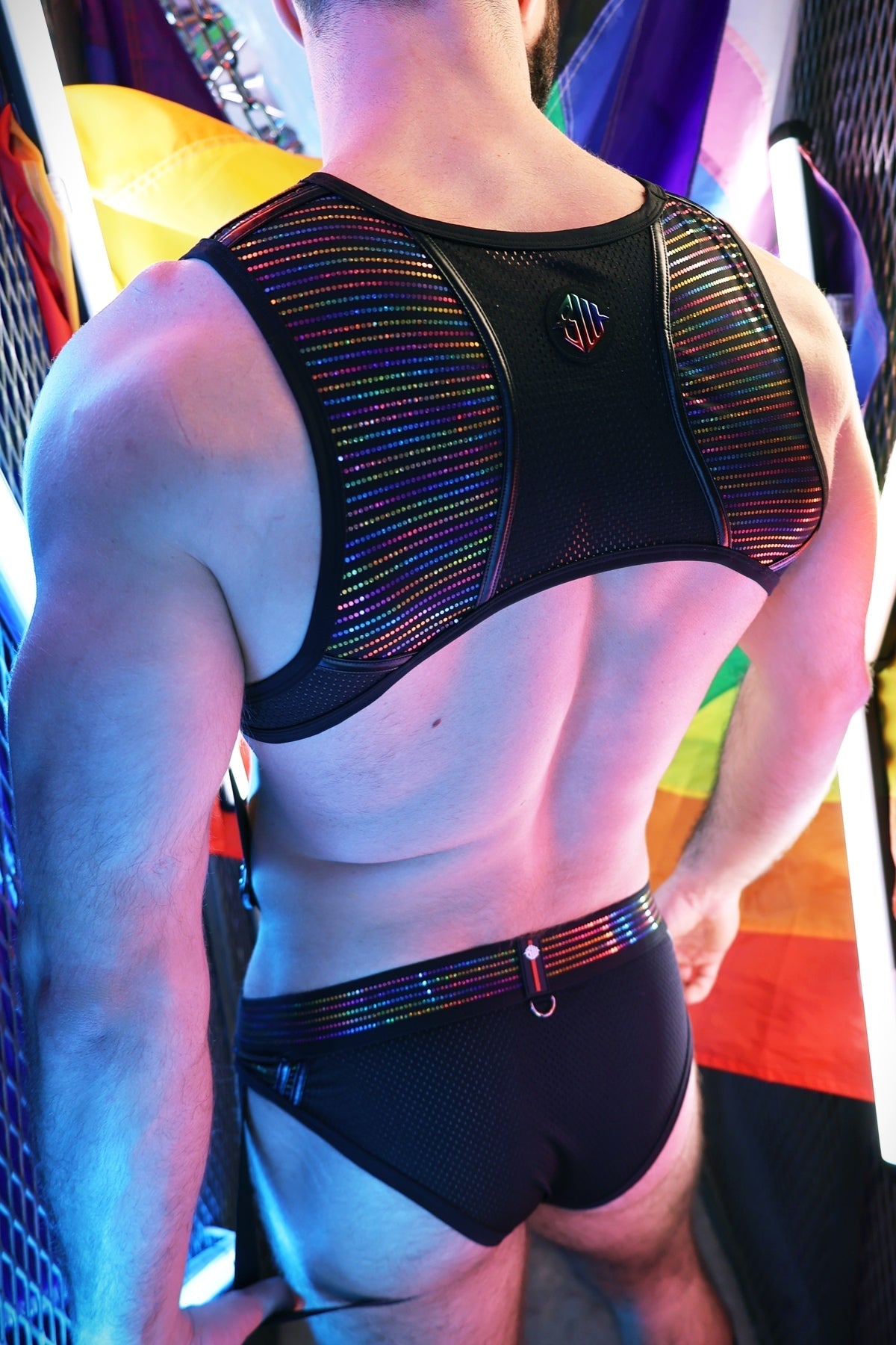 Breedwell Gay Men's Icon Pride Tank Harness