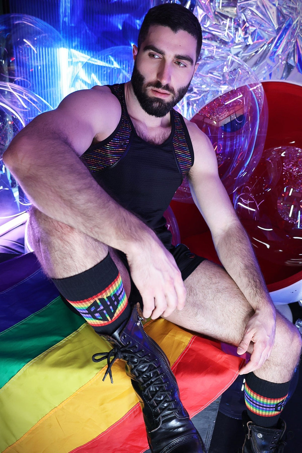 Breedwell Gay Men's Icon Pride Tank