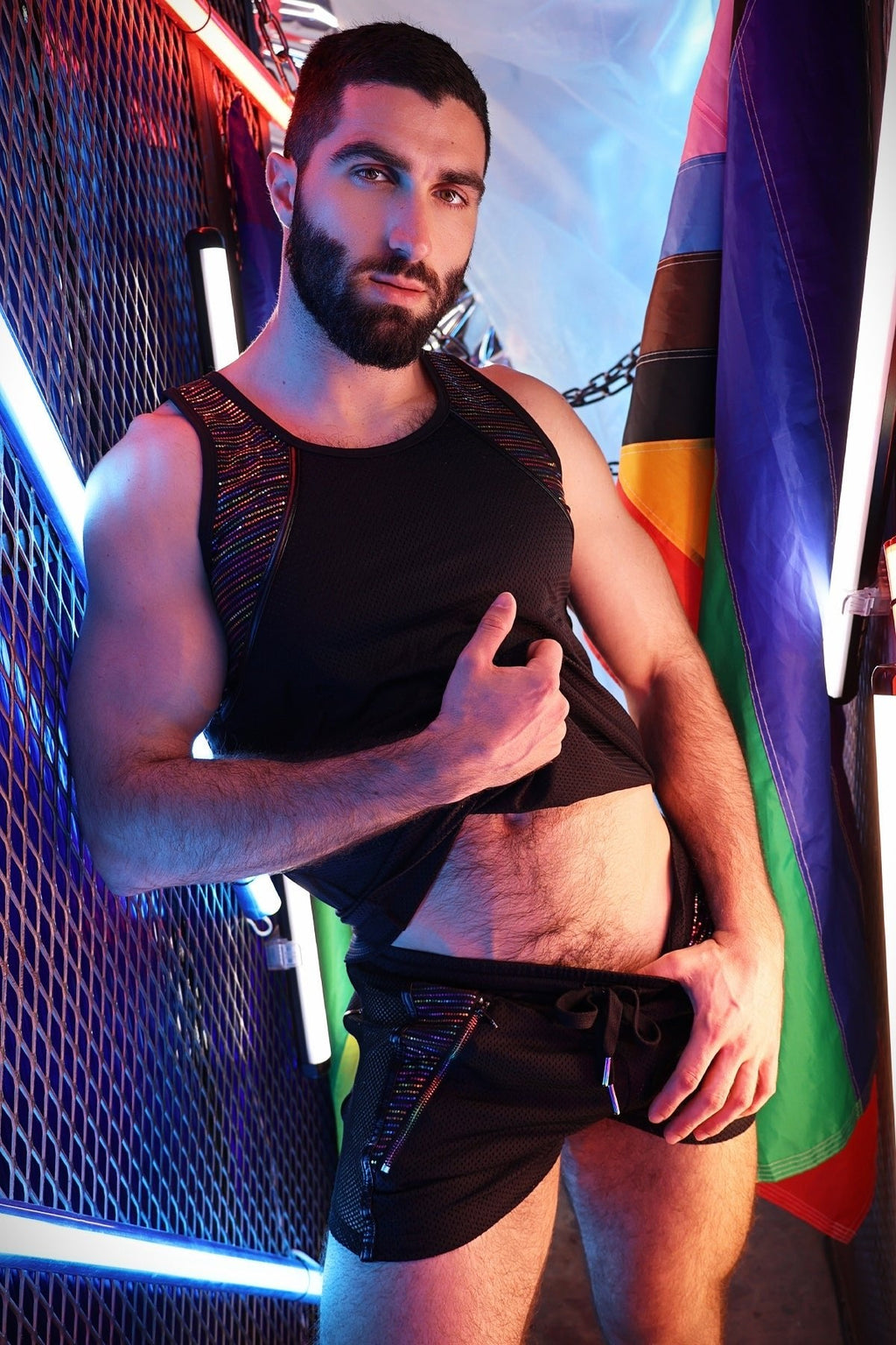 Breedwell Gay Men's Icon Pride Tank