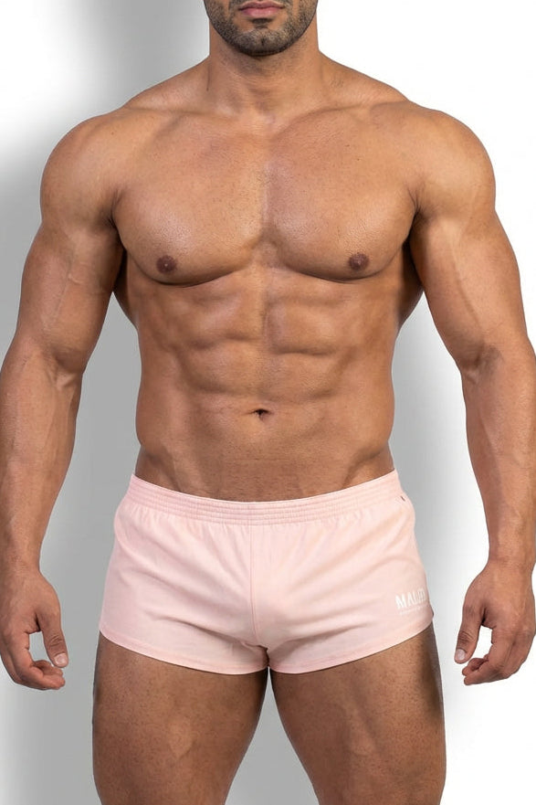 JJ Malibu Herren Stretch-It 2" Kurze Shorts - Nude Pink