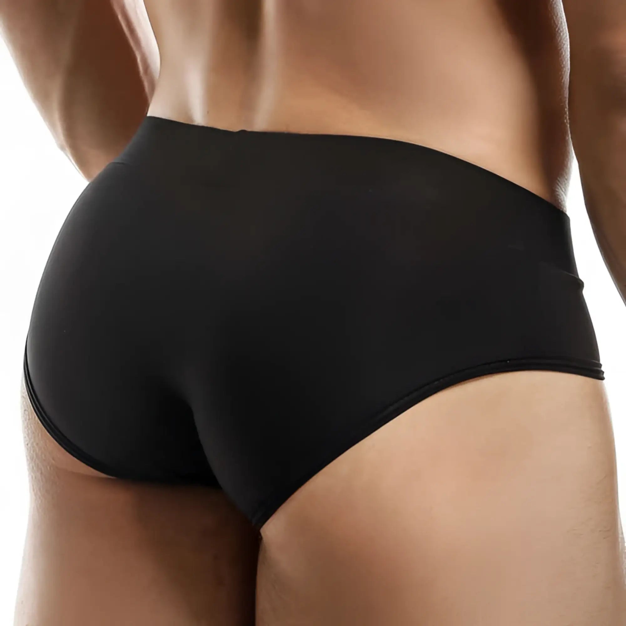 Intymen femme brief underwear black inj062 size xl with smooth form-fitting design in black fabric
