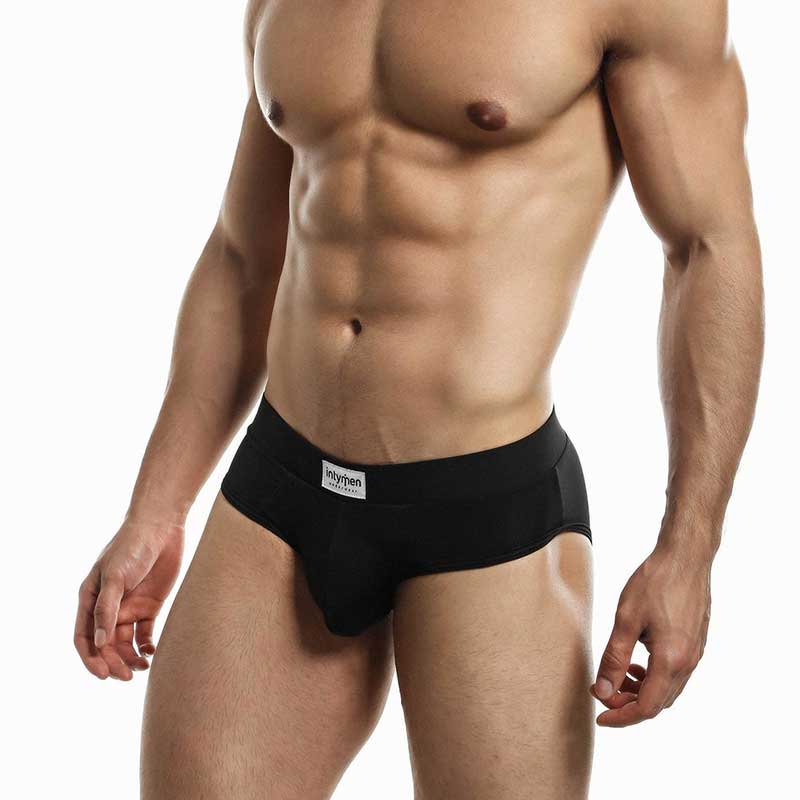 Intymen Femme Brief Unterwäsche Schwarz INJ062 Größe XL