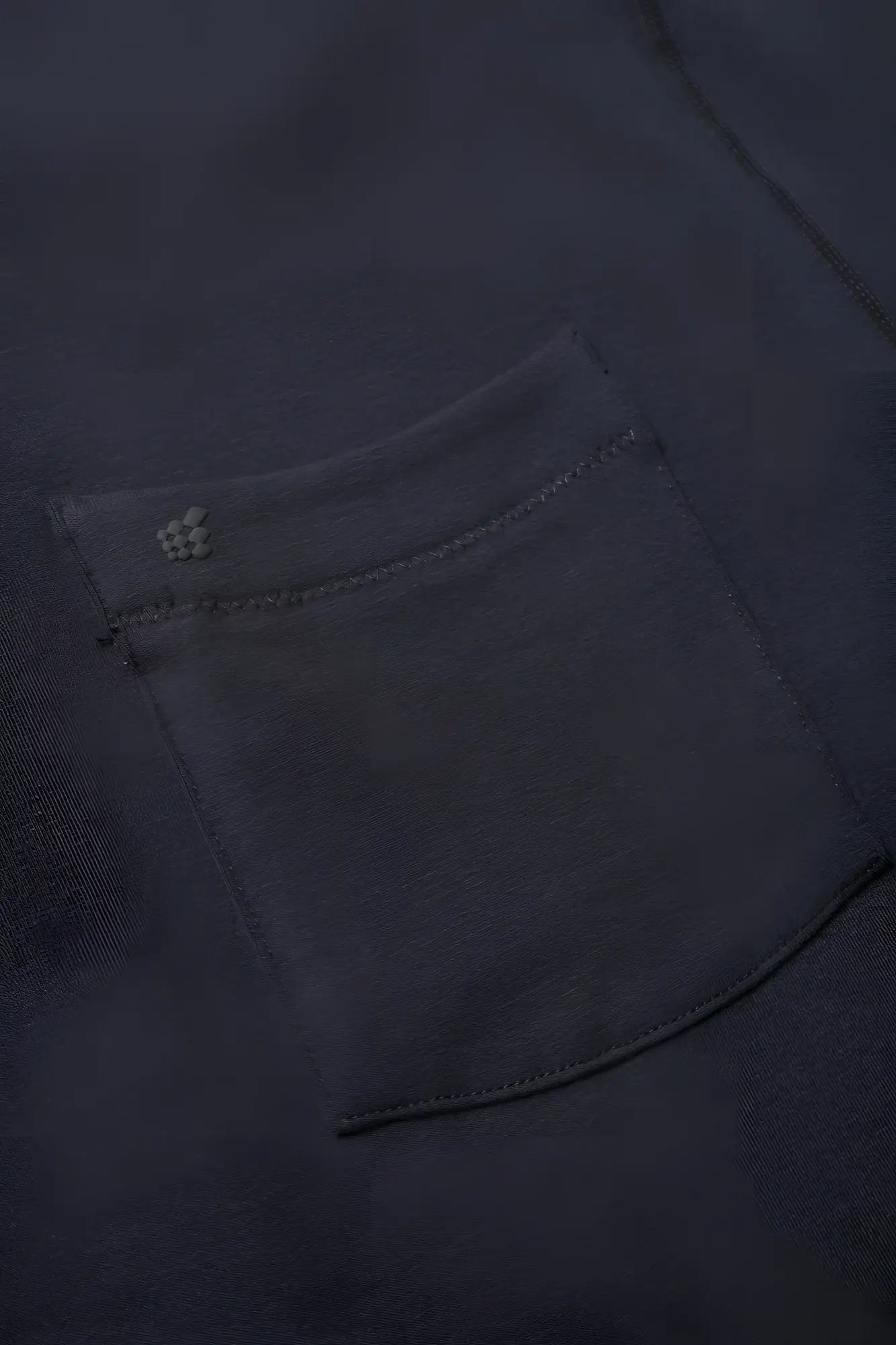 Jed North Classic Premium pocket t-shirt dark gray with dark navy blue pocket subtle stitching and small embroidered logo