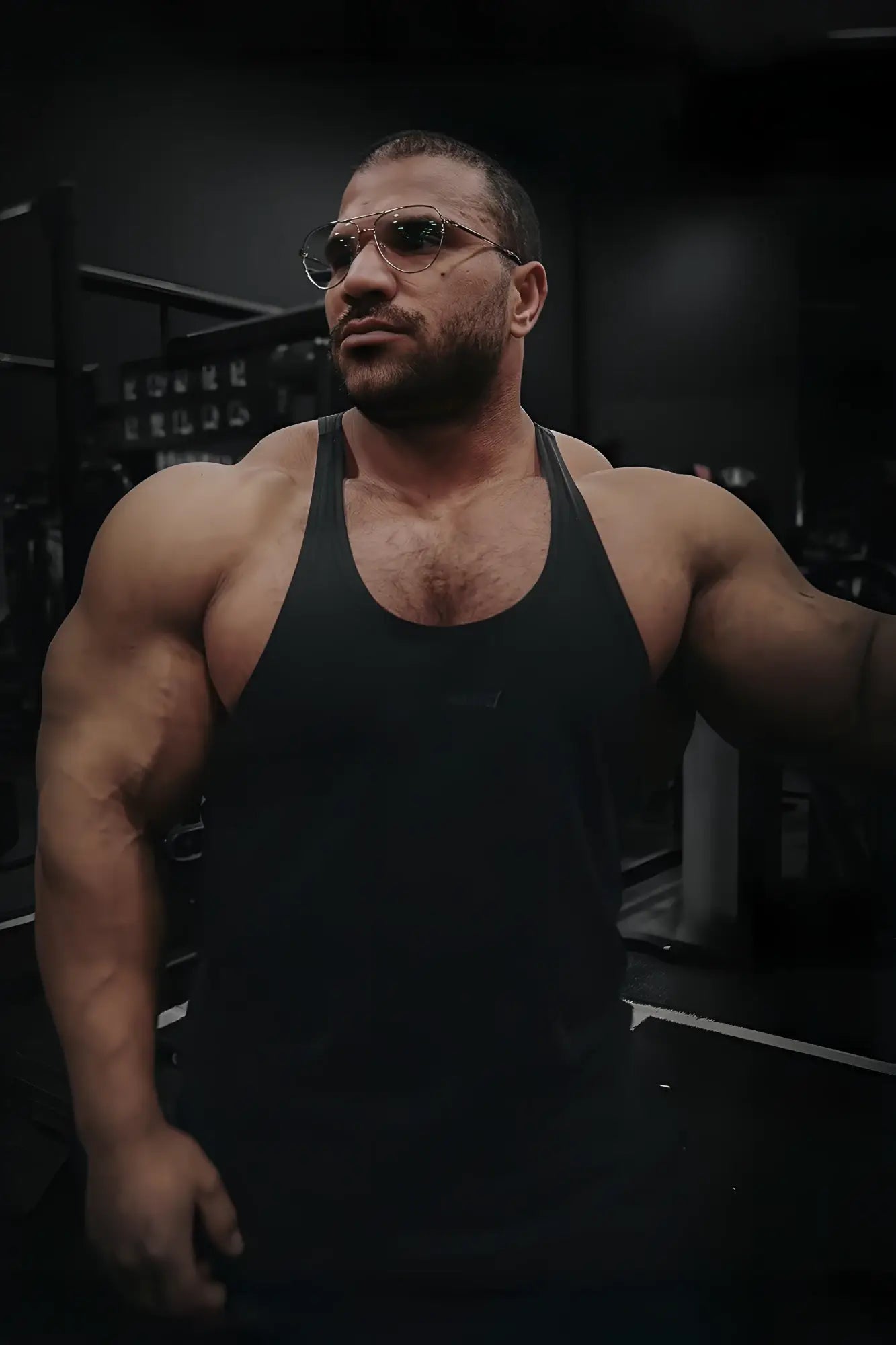 Jed north classic vintage washed racerback stringer charcoal tank top with scoop neckline and thin straps
