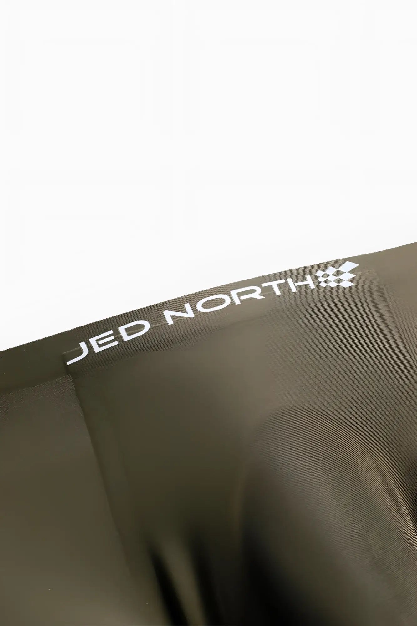 Dark olive green jed north seamless muscle-fit athletic briefs with textured fabric and embroidered logo waistband